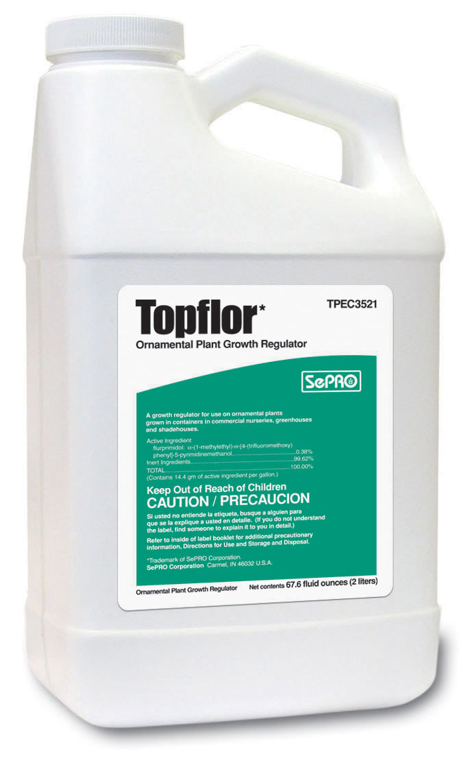 Topflor® Plant Growth Regulator 2 liter Bottle - 4 per case - Growth Regulators
